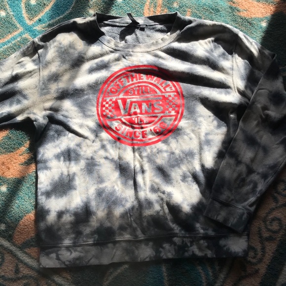 Tie die vans sweater - Picture 1 of 3